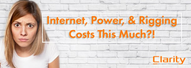 Internet Power and Rigging Can't Cost This Much | Clarity Experiences